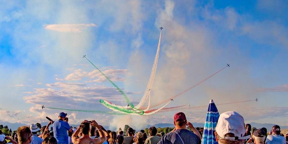 Fotografare le frecce tricolori