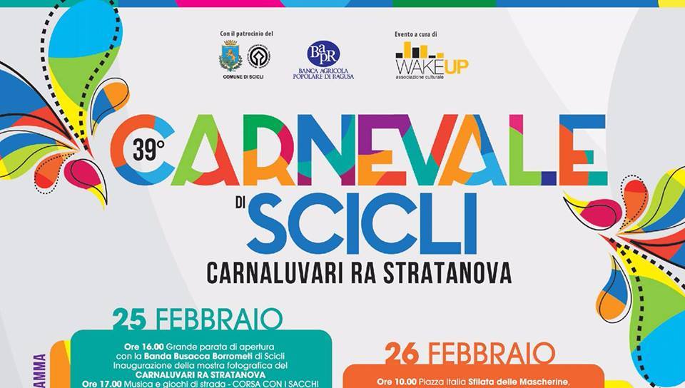 Carnevale di Scicli Carnaluvari ra stratanova