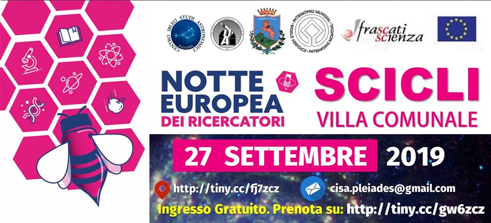 Notte dei ricercatori 2019 Scicli