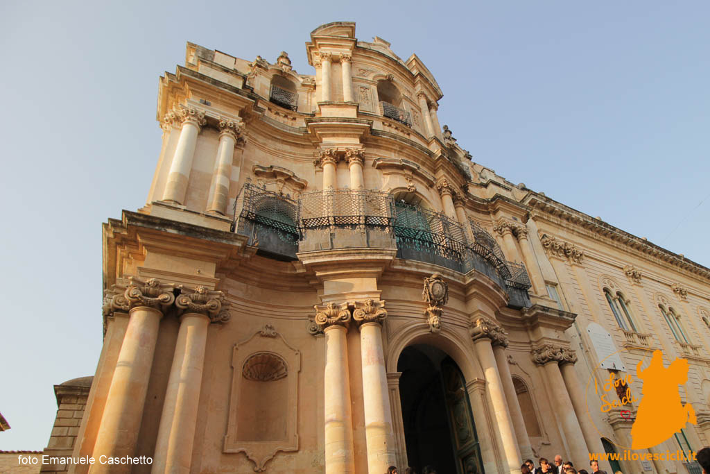 Scicli - chiesa di San Giovanni. Prospetto