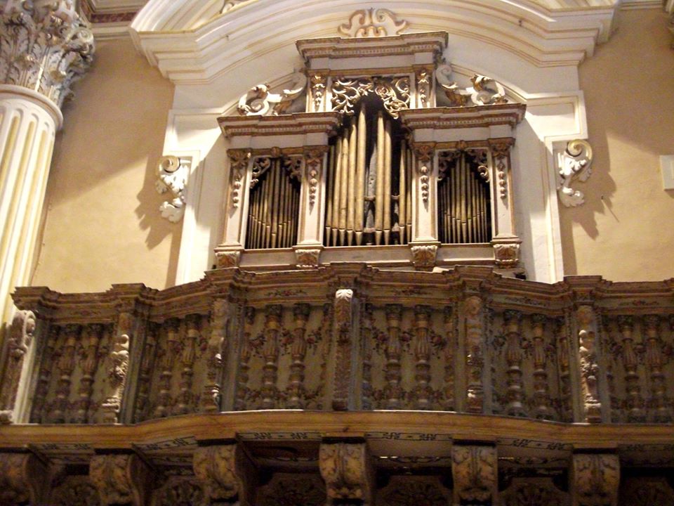 organo a canne chiesa madre Scicli
