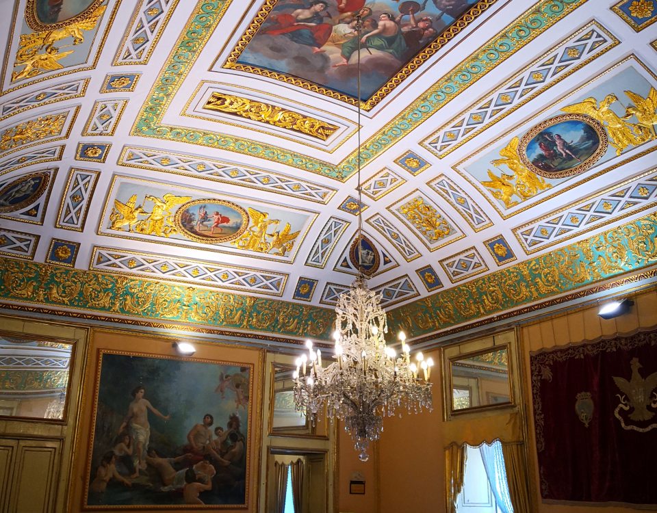 salone da ballo - Palazzo Spadaro - Scicli