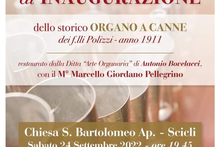inaugurazione organo di S.Bartolomeo