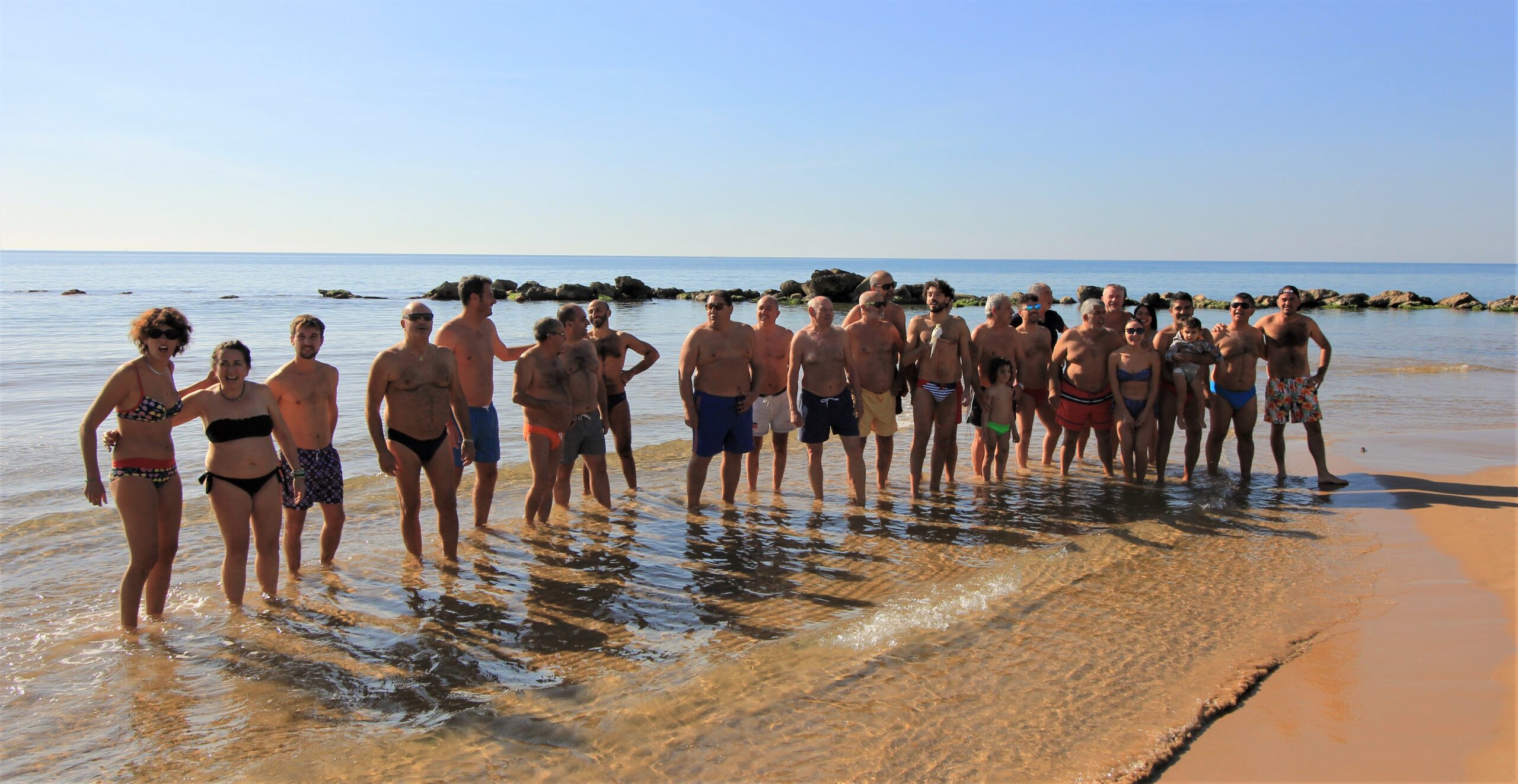 bagno di capodanno 2023 a Donnalucata