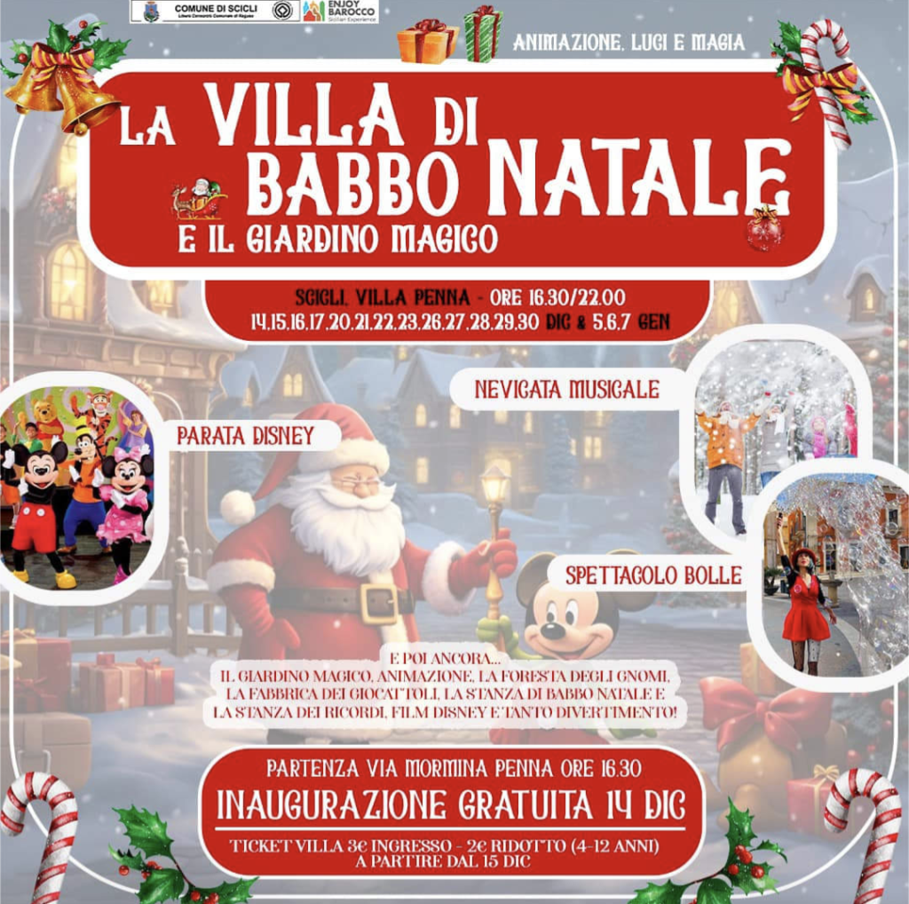 villa di Babbo Natale 2023 2024