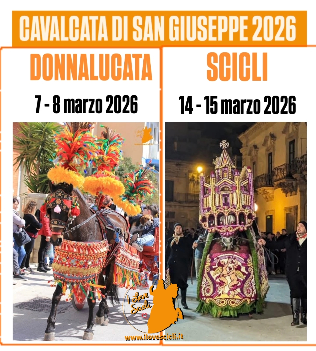 Cavalcata di San Giuseppe Scicli 2026